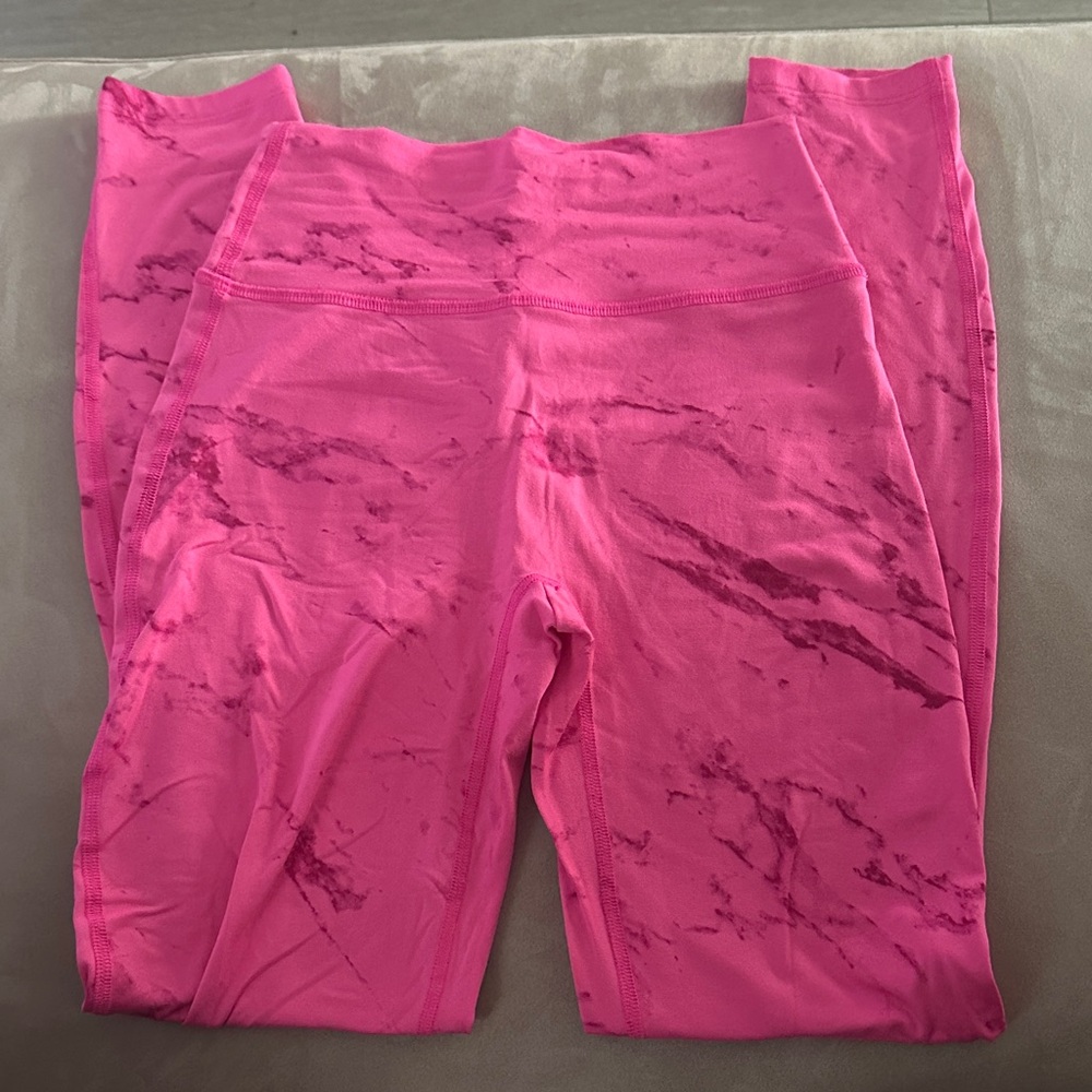 Marble Scrunch Leggings